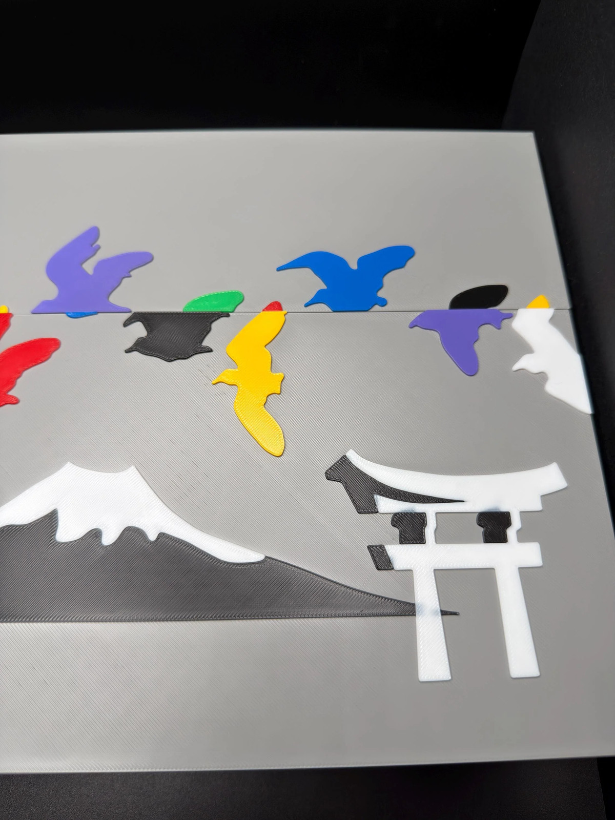 Vanishing Japanese Birds Puzzle | Optical Illusion Dissection Puzzle | 3D