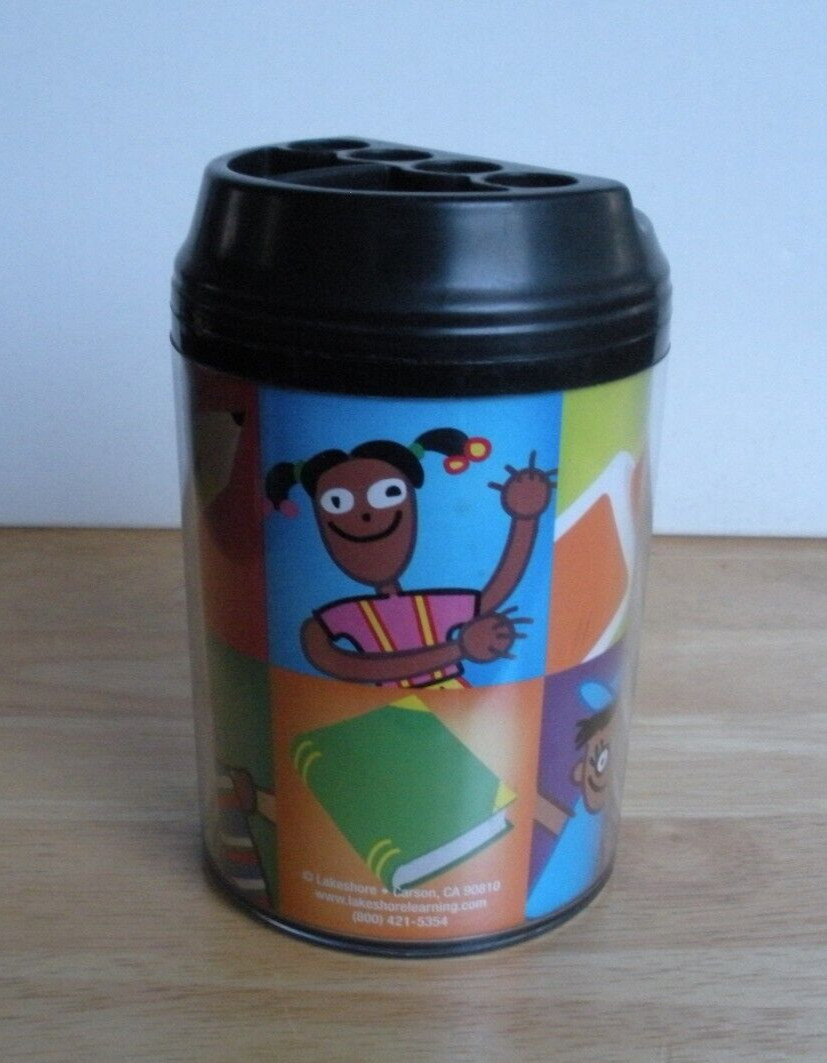 Lakeshore Learning Teacher’s Pencil Cup 5 1/2″ X 3″ & 2 Piece Magnetic Note Set