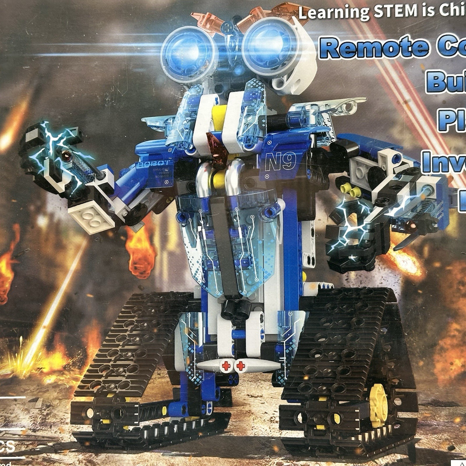 EDUCIRO WALLBOT Learning STEM Child’s Play Ages 6+ Building Toy Remote Control