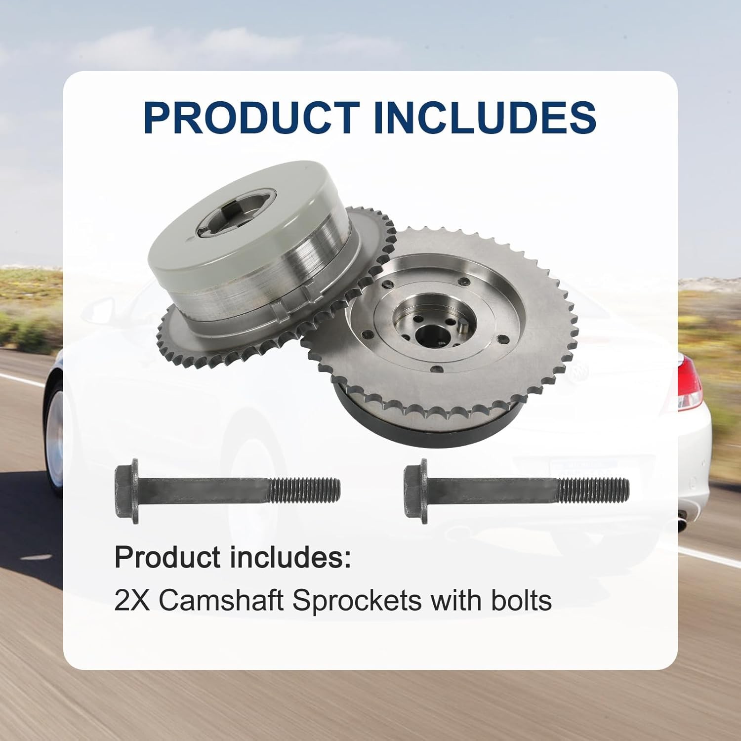Intake&Exhaust Camshaft VVT Sprocket Compatible with Buick LaCrosse Regal