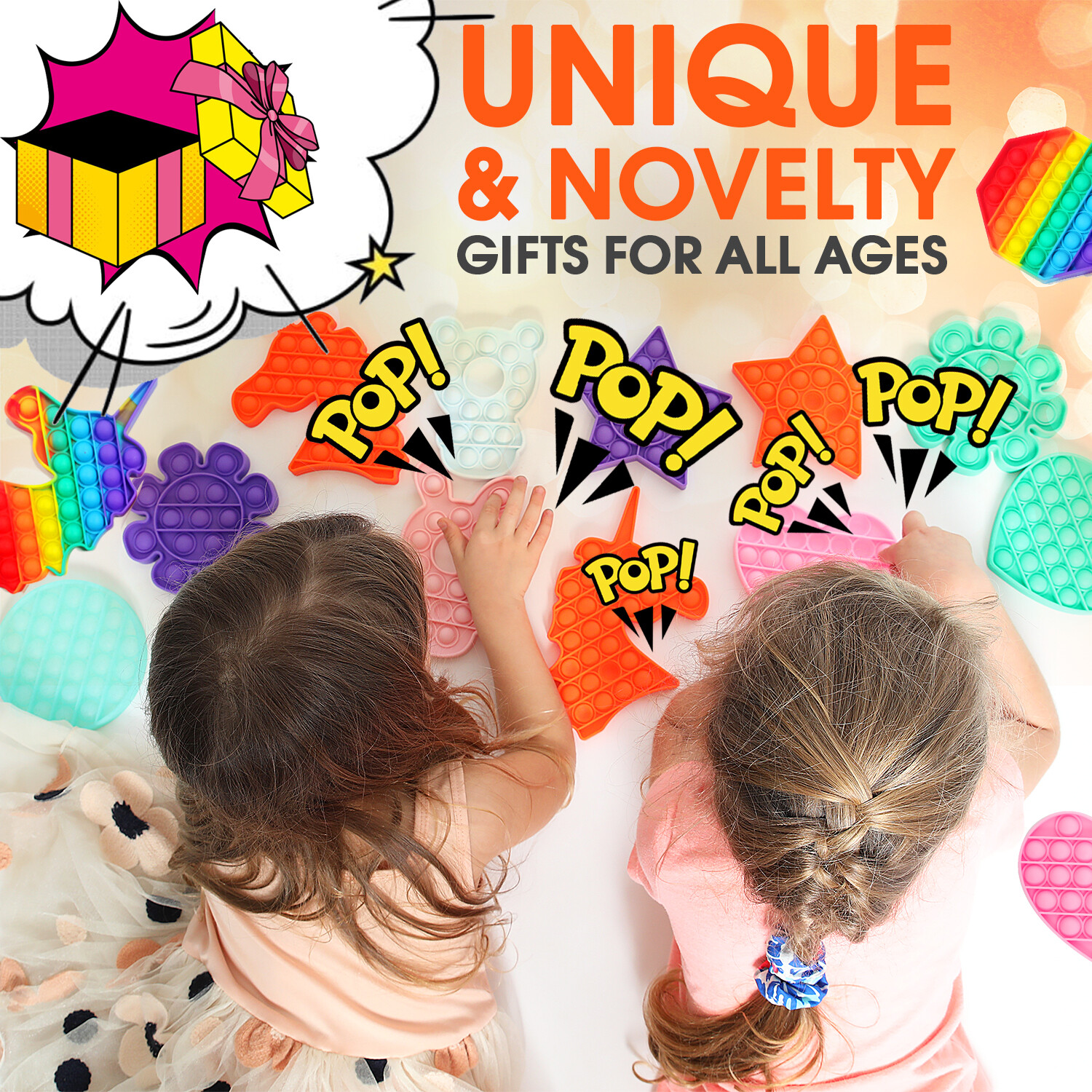 AMONG US PUSH POP SILICONE SENSORY FIDGET TOY ANTI-ANXIETY STRESS BUBBLE IT GAME