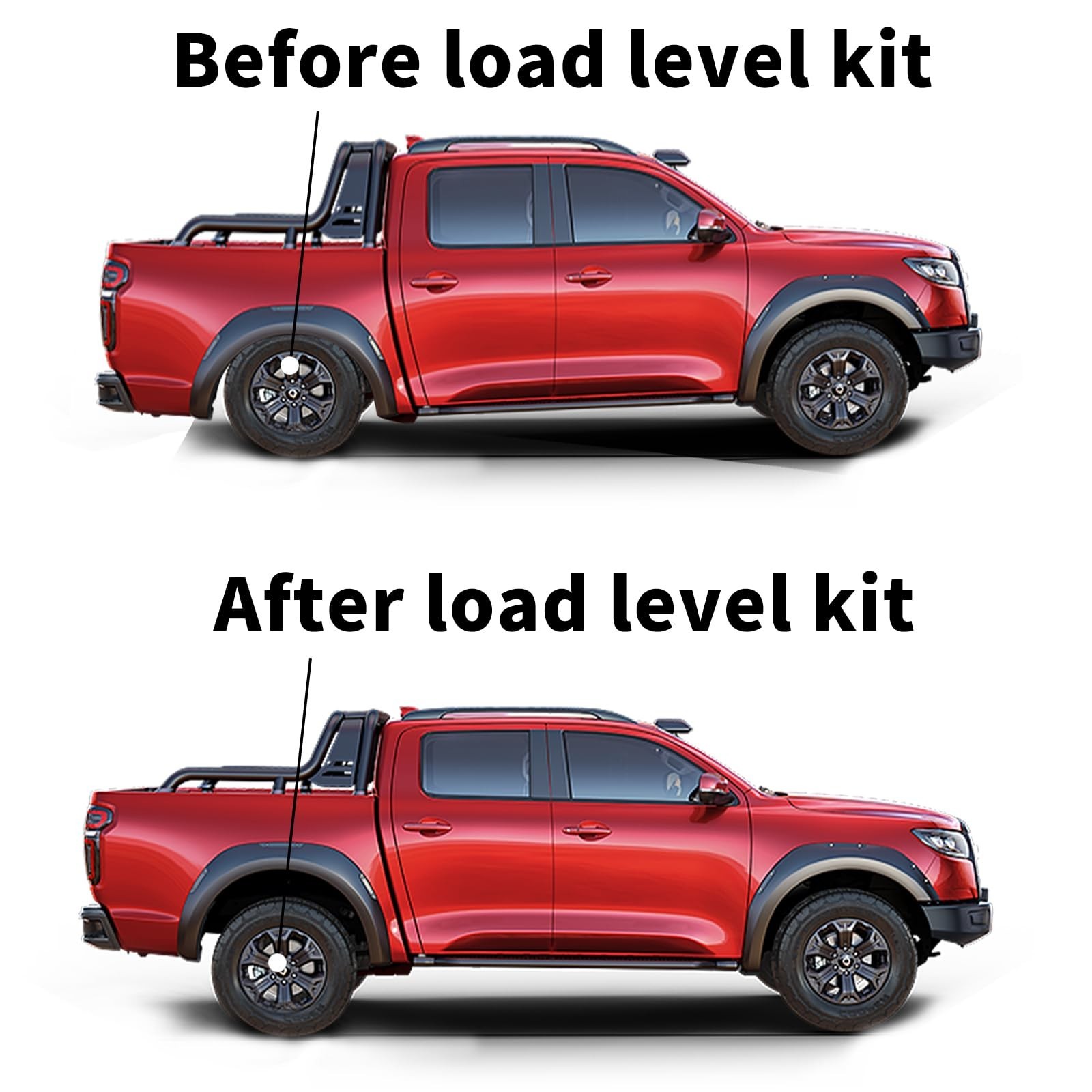 Rear Air Spring Bags Suspension Kit Compatible with 2007-2021 Toyota Tundra 2…