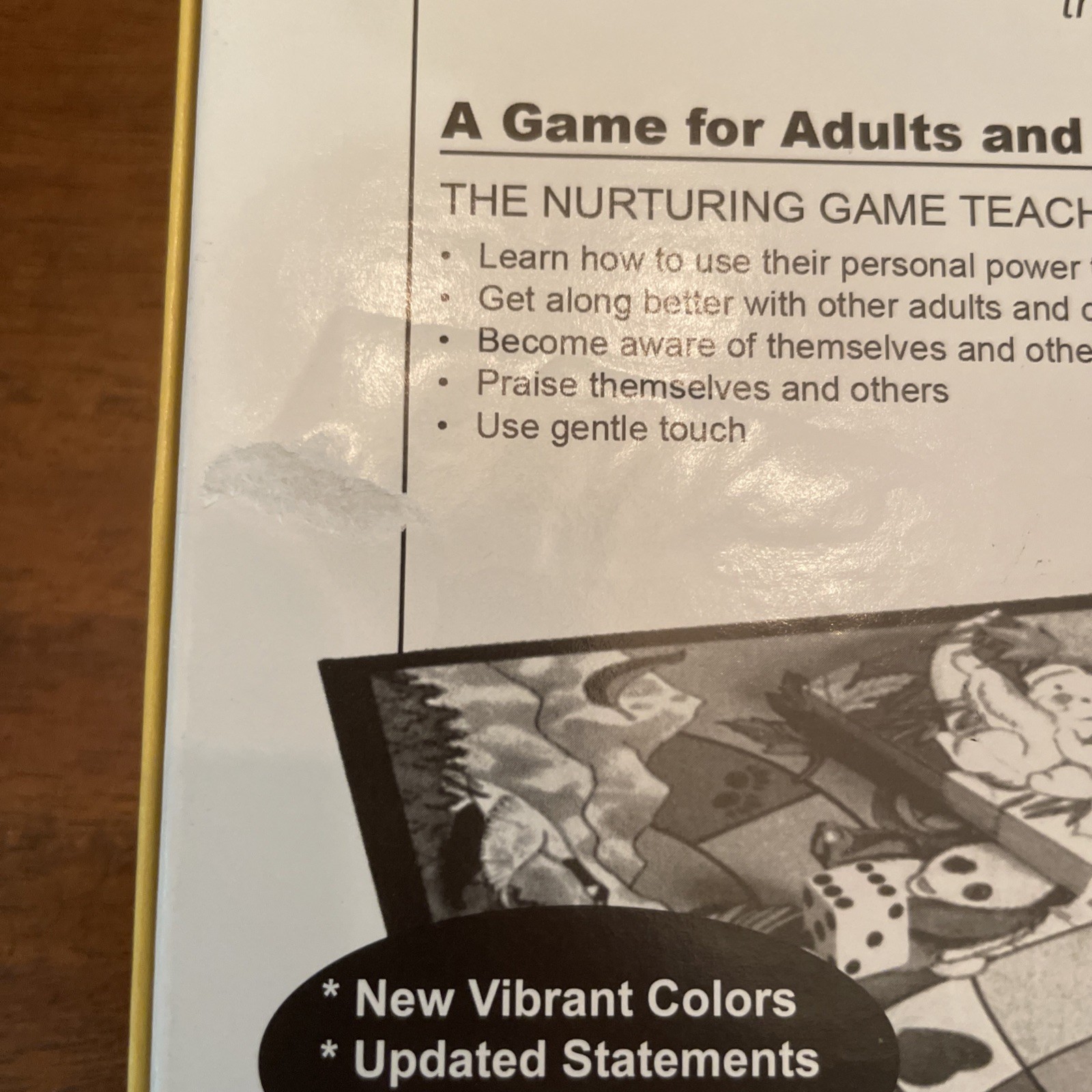 The Nurturing Game – Learning About Caring For Others – 2010 Spanish English OB
