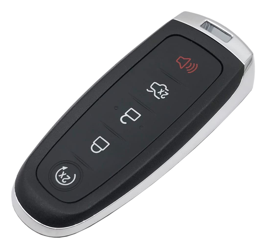Replacement Key Fob Cover Case fit for Ford Edge Escape Explorer s, black