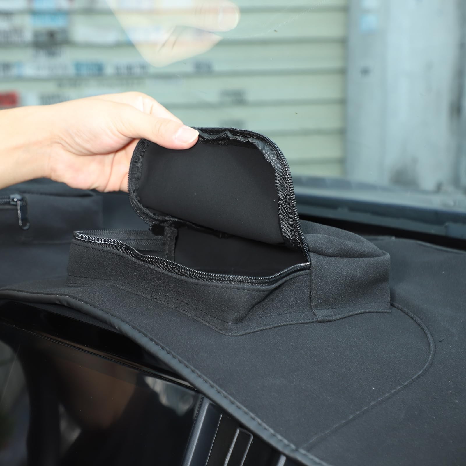 Car Dashboard Cover Mat Storage Bag Compatible with Subaru Crosstrek 2024-202…