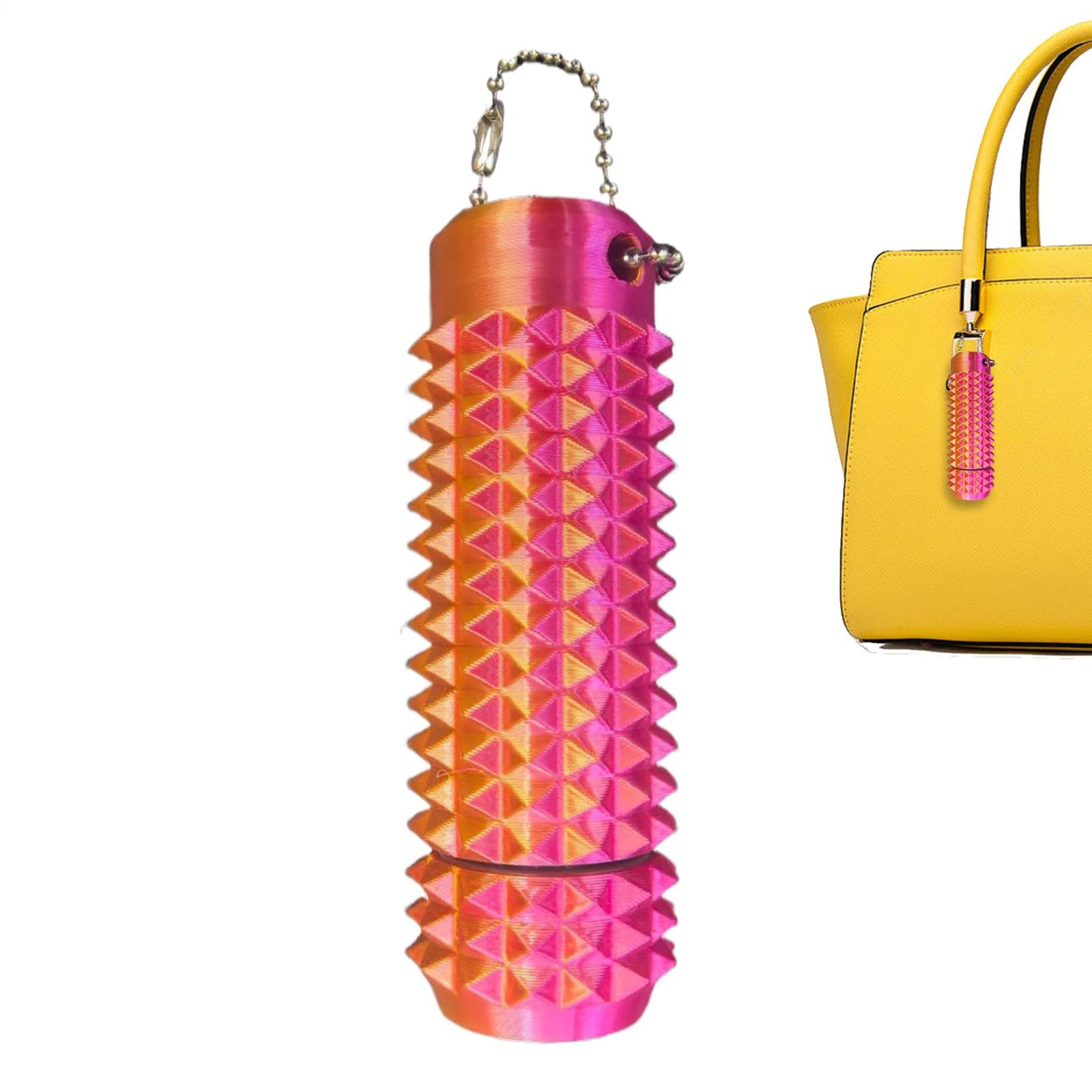 Spiky Grippie Stim Keychain Comfortable Tool Unique Key Hanging Ornament