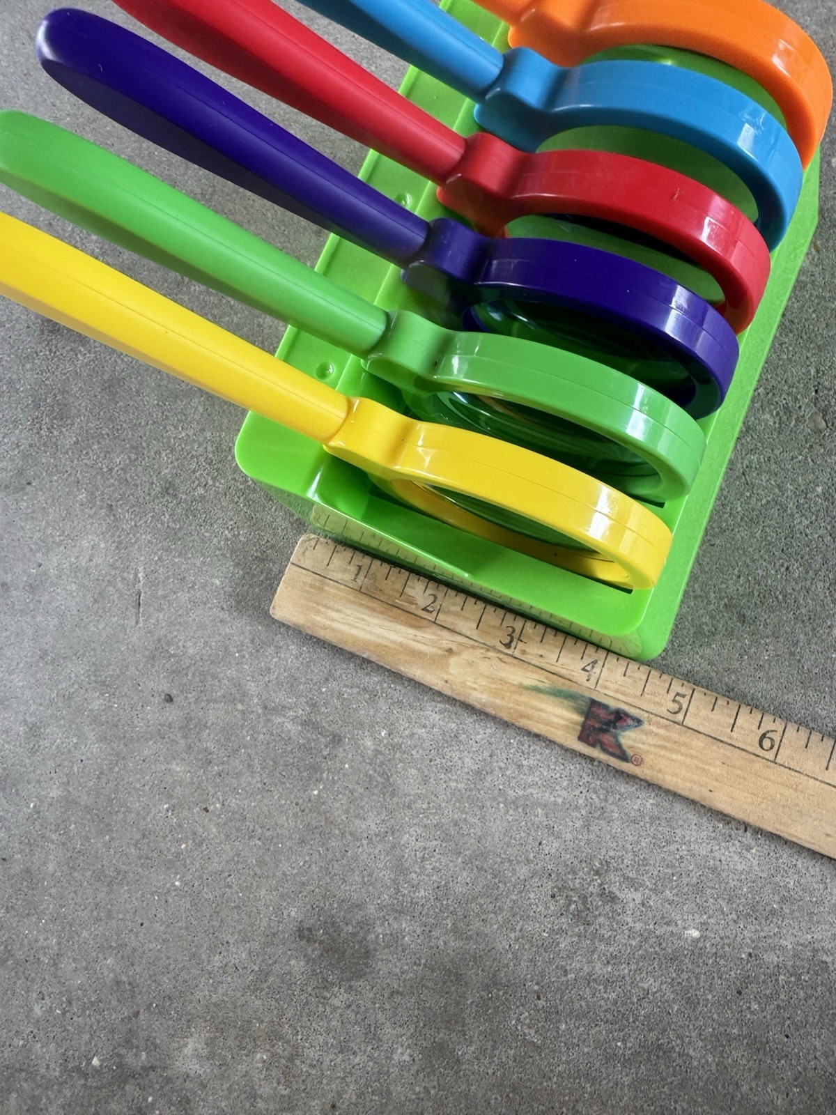 Primary Science Jumbo Magnifiers with Stand – 6 PCs Set