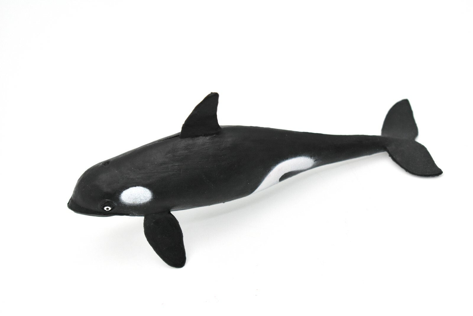 Orca, Killer Whale, Very Nice Rubber Replica 5″ ~ F6010-B377