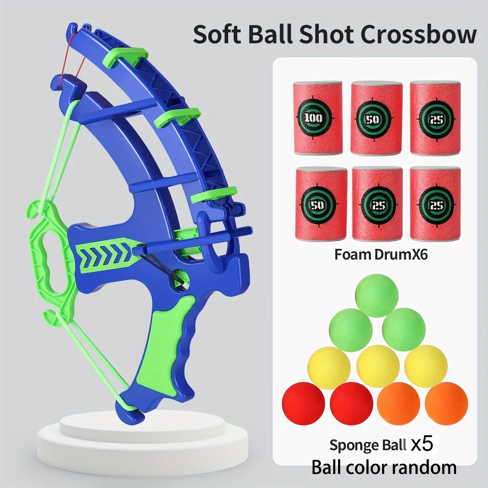 Kids Soft Bullet Target Balls Practice Toy for Shooting Children Educational Toy