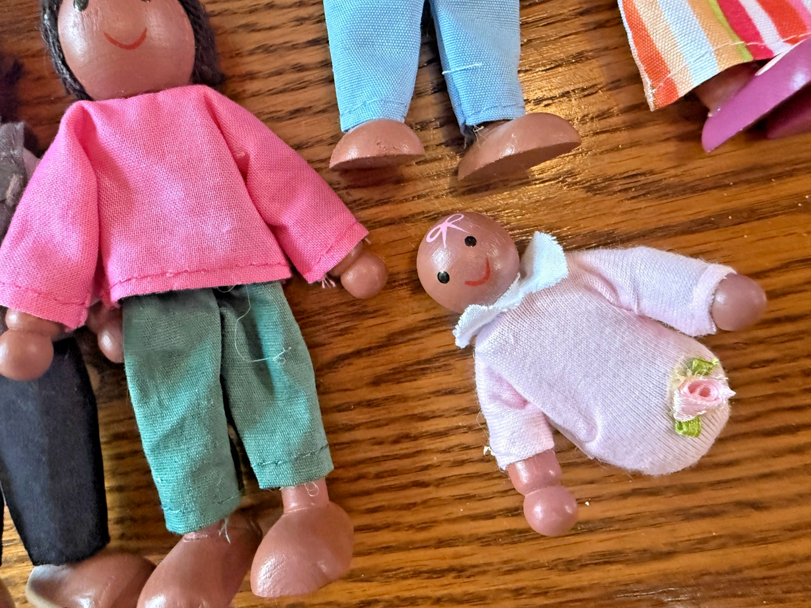 Sand Tray Therapy Miniature Family Figures Lot 8 Diverse Generations Play Therap