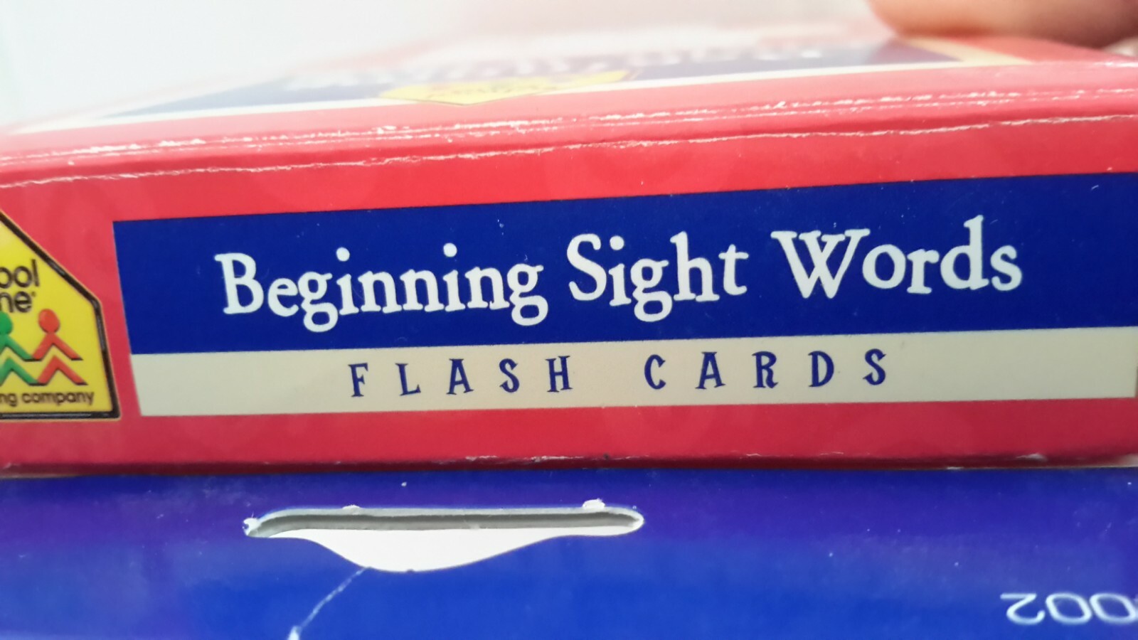 School Zone Beginning Sight Words Flash Cards Ages 5 and Up EUC