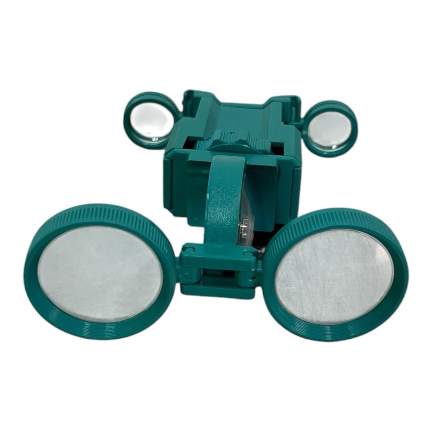 Vintage Navir Polaris Original Optic Wonder Green Binoculars, Compass, Magnifier