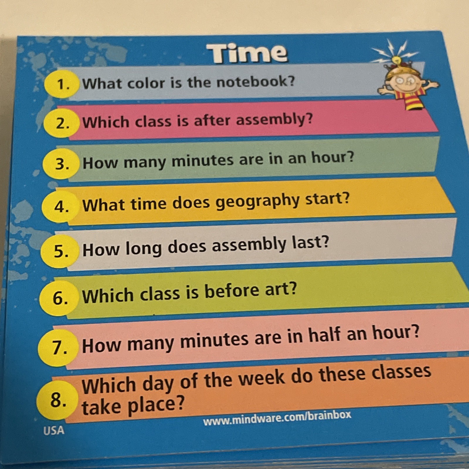 Mindware Brain Box Math age 8+ Replacement Parts