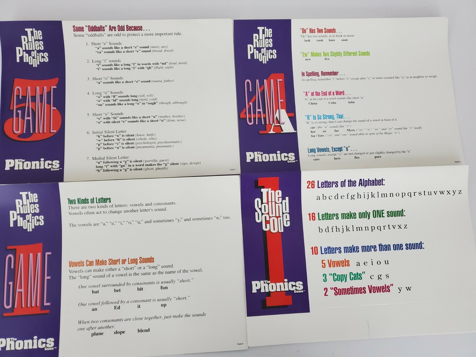 The Phonics Game – A Better Way of Learning – VCR VHS Cassette Tape Educational