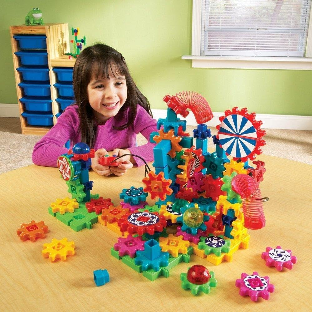 Gears Lights & Action Motorized Building Set