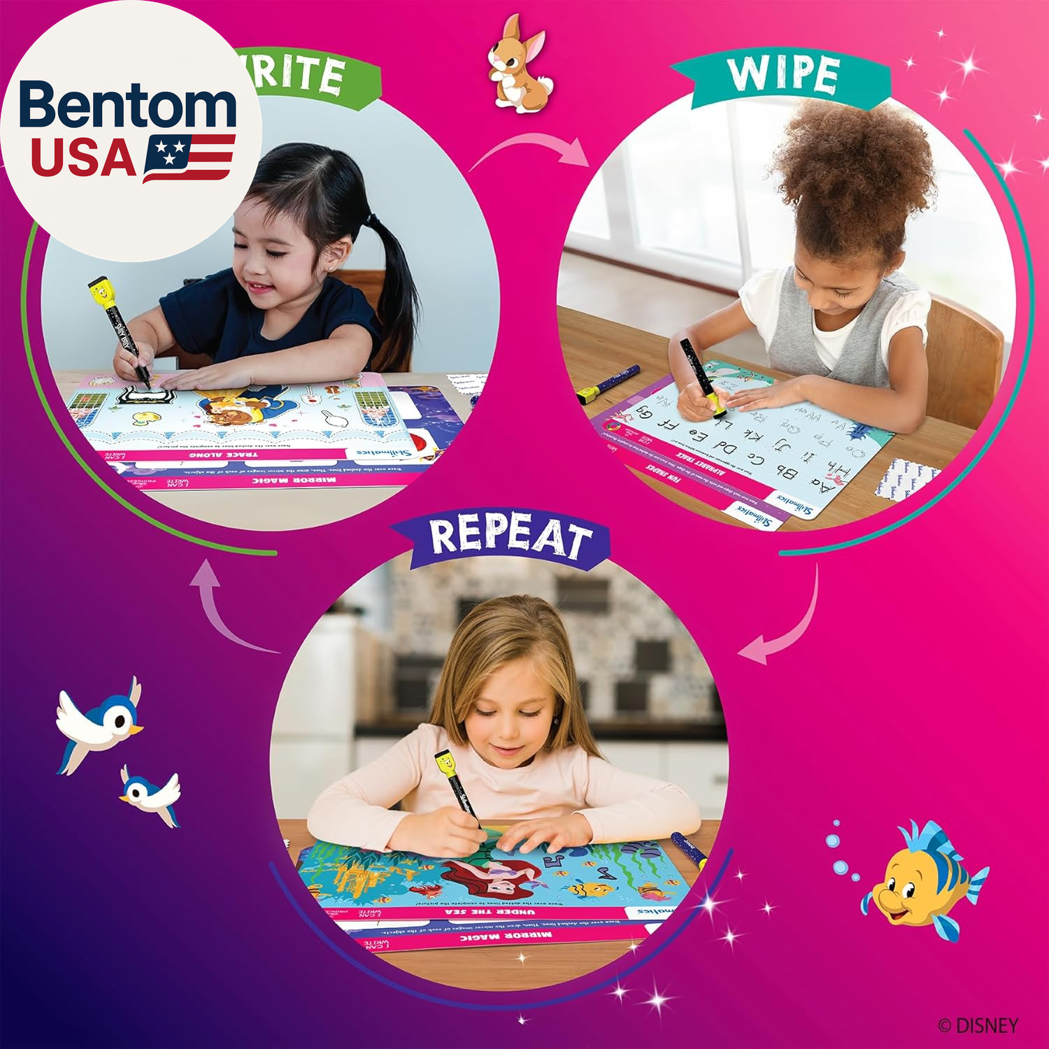 I Can Write Disney Princess – Reusable Preschool Learning Activities, Educationa
