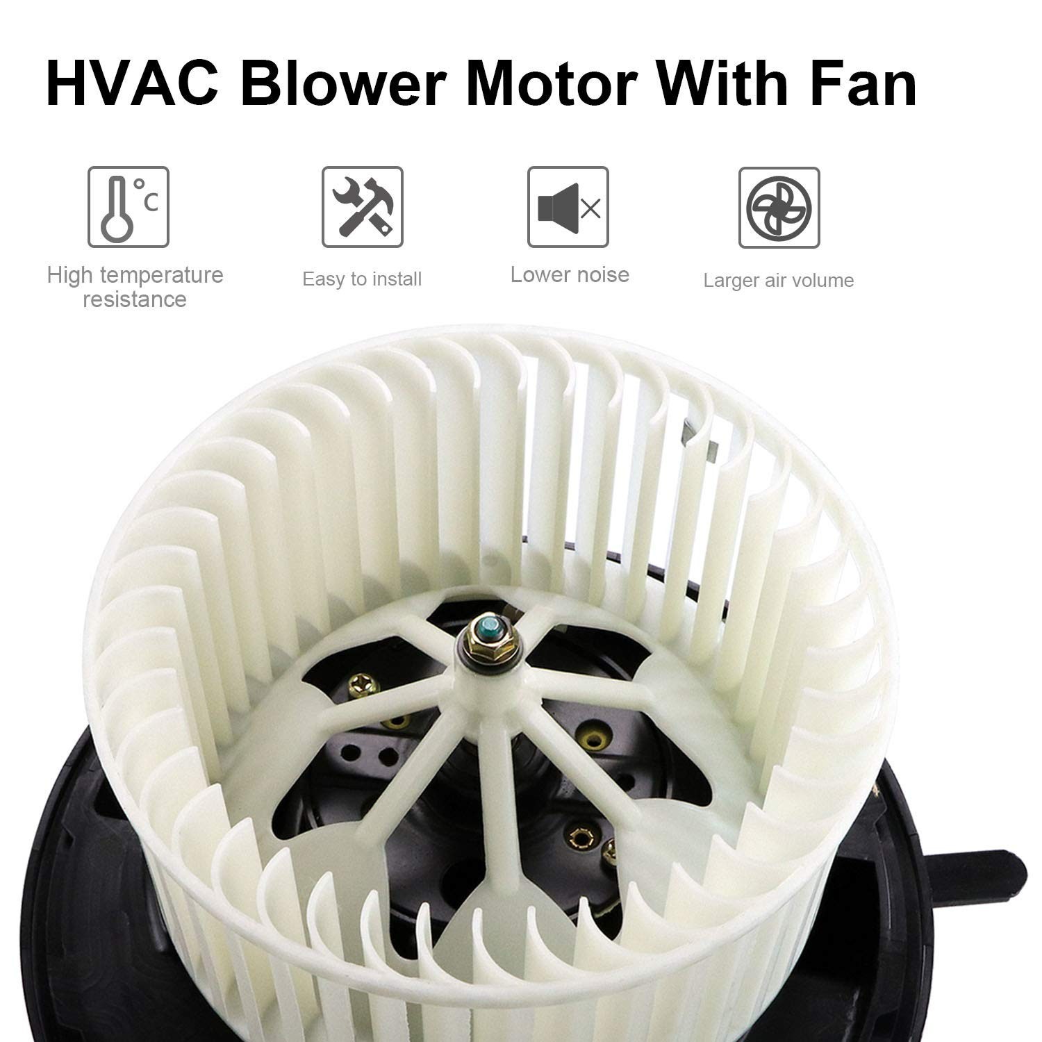 Blower Motor HVAC Blower Motor Assembly for 2008-2013 128i/135i, 2007-2013 32…