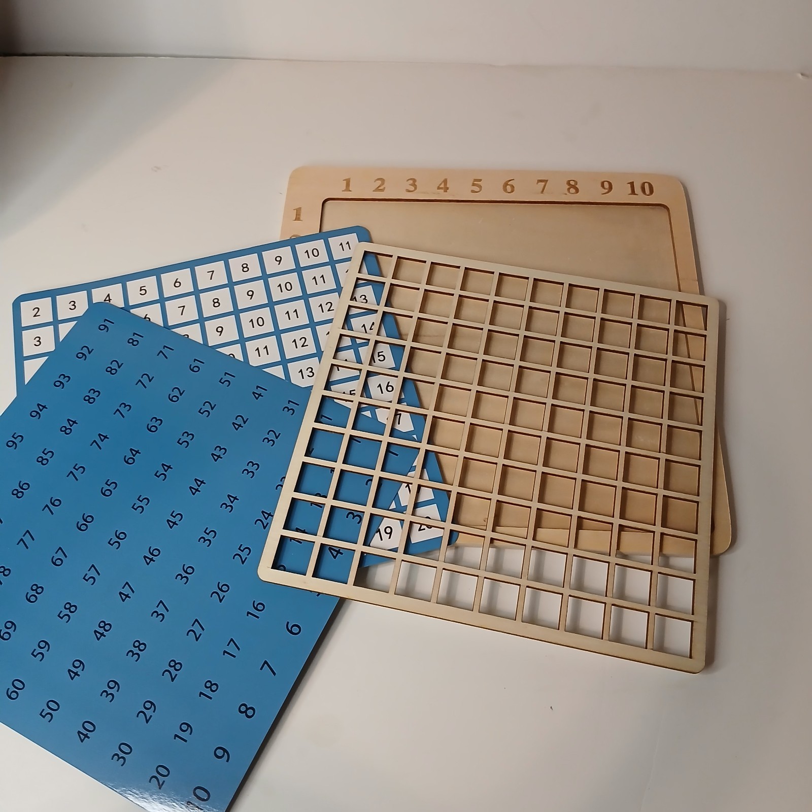 Kabeiqi Wooden Multiplication Addition Board Game Math Table Board Games