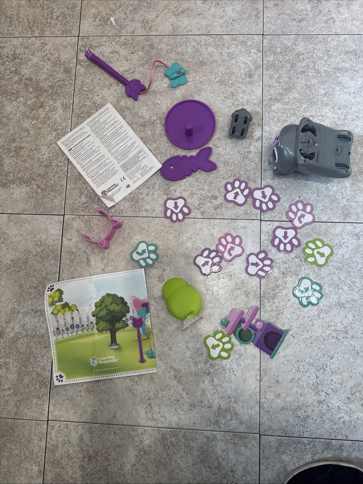 Coding Critters Scamper & Sneaker – Robot Cat With Basic Coding 4 Kids Preowned
