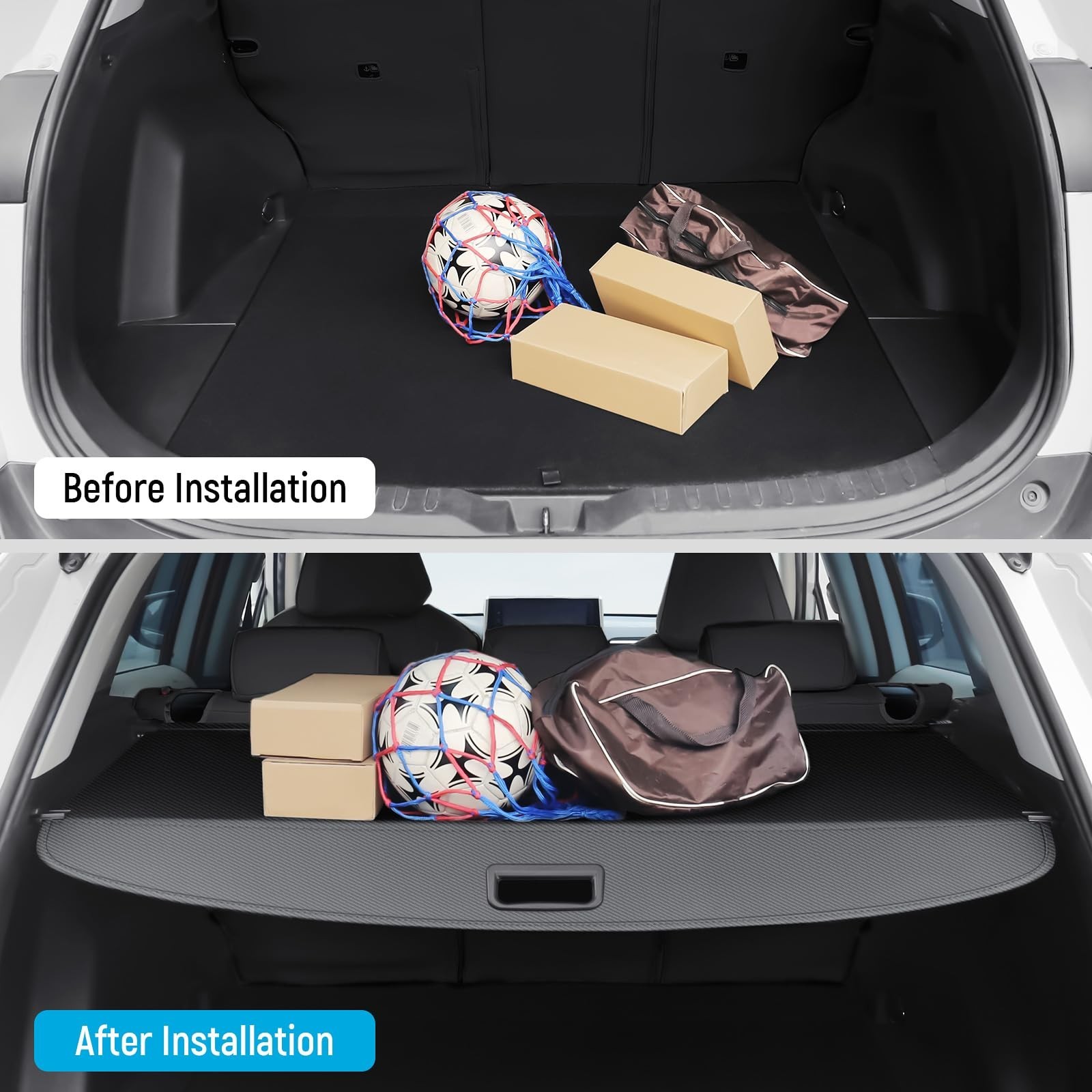 Cargo Cover Compatible with Toyota RAV4 2018 2017 2016 2015 2014 2013 Accesso…