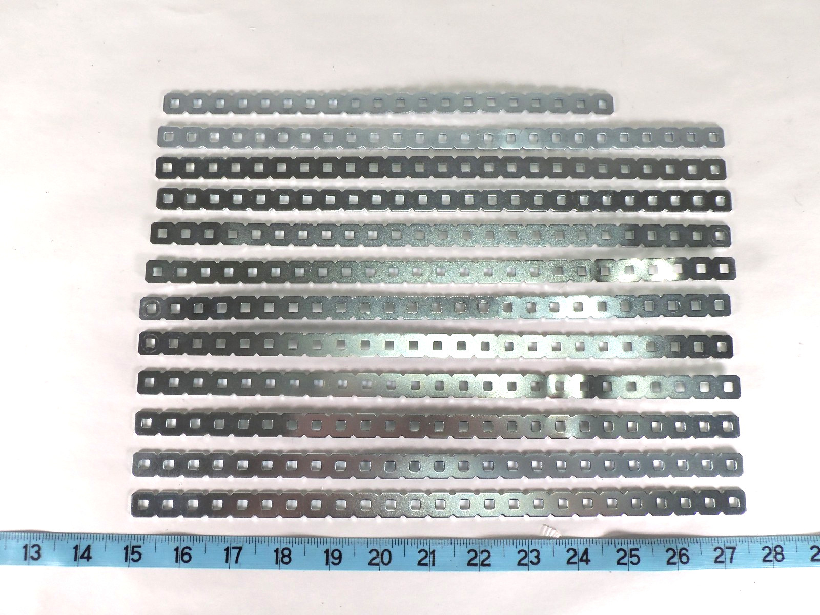 VEX Robotics EXP V5 Steel Bar 1×25 Bar 1×20 STEM Lot of 12 Pieces