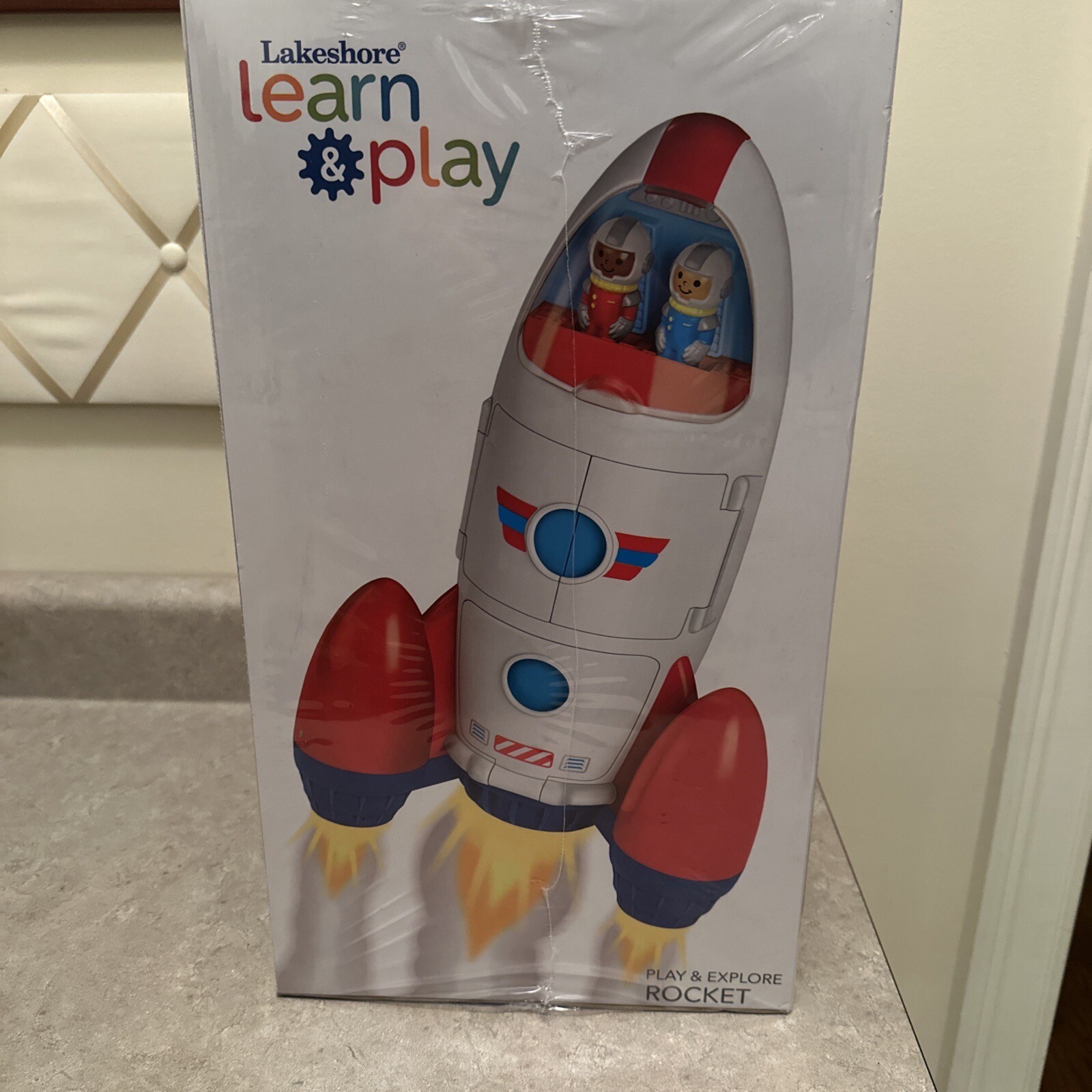 Lakeshore Learn & Play Explore Rocket Space Ship Toy Educational 3+ ~ New Sealed