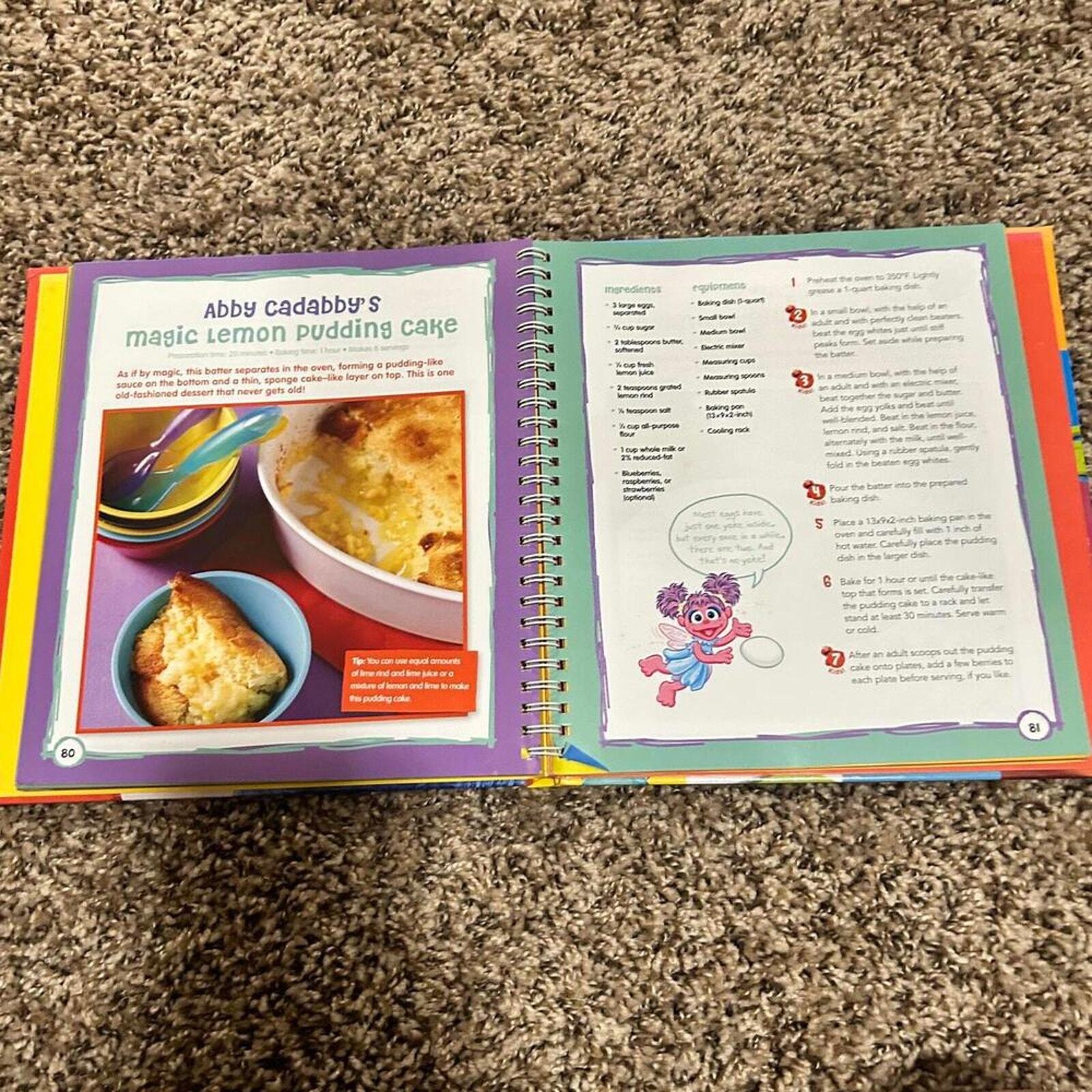 Sesame Street B is for Baking Cookbook