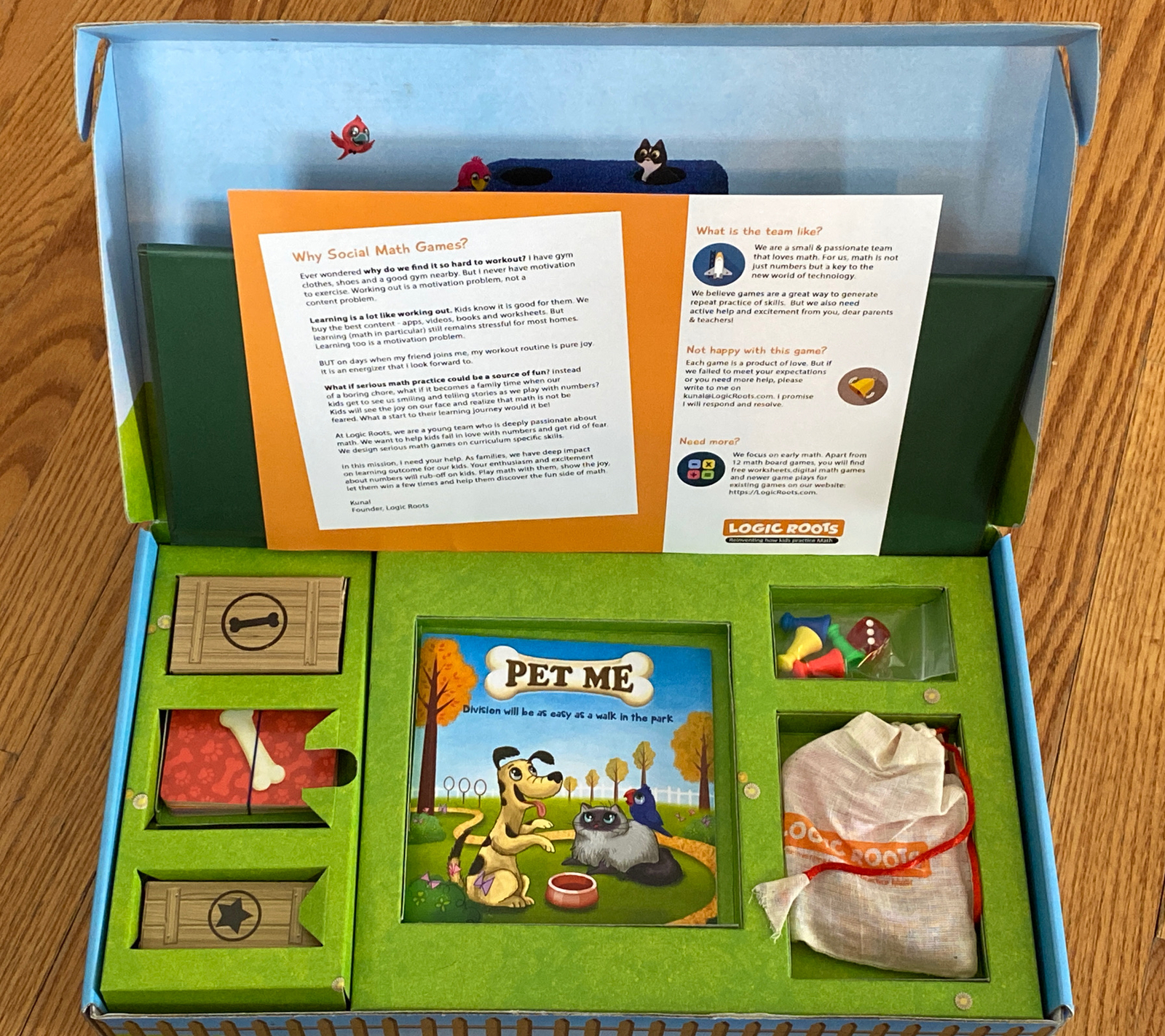 Pet Me Multiplication And Division Game 8yr+, 2-4 players, Complete! Free Ship!