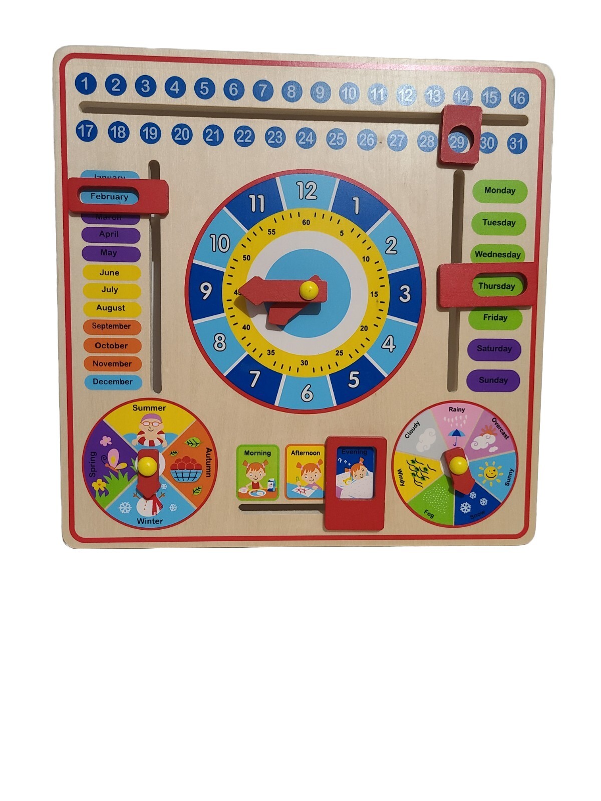 All About Today Board Educational Teachers School Kids Home Childcare Learning
