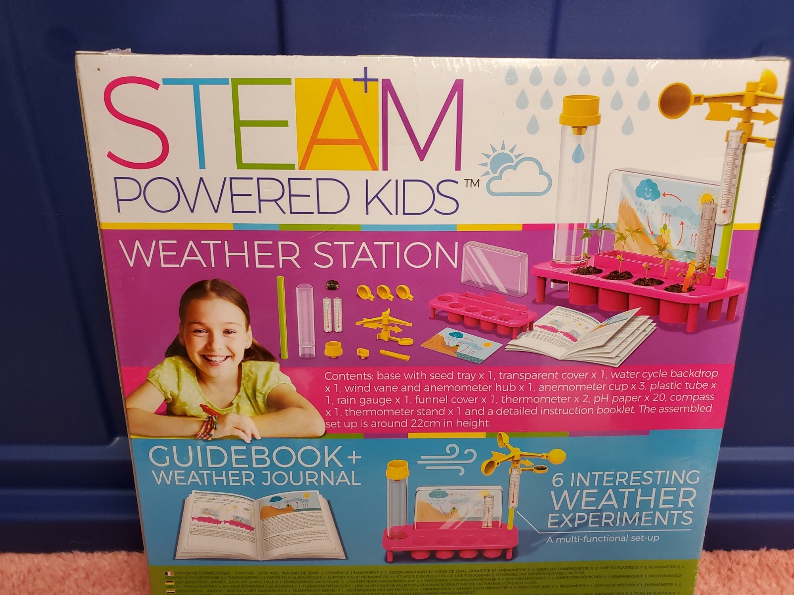Steam Powered Kids “Weather Station” Kids Technology Science Craft Kit *$25*