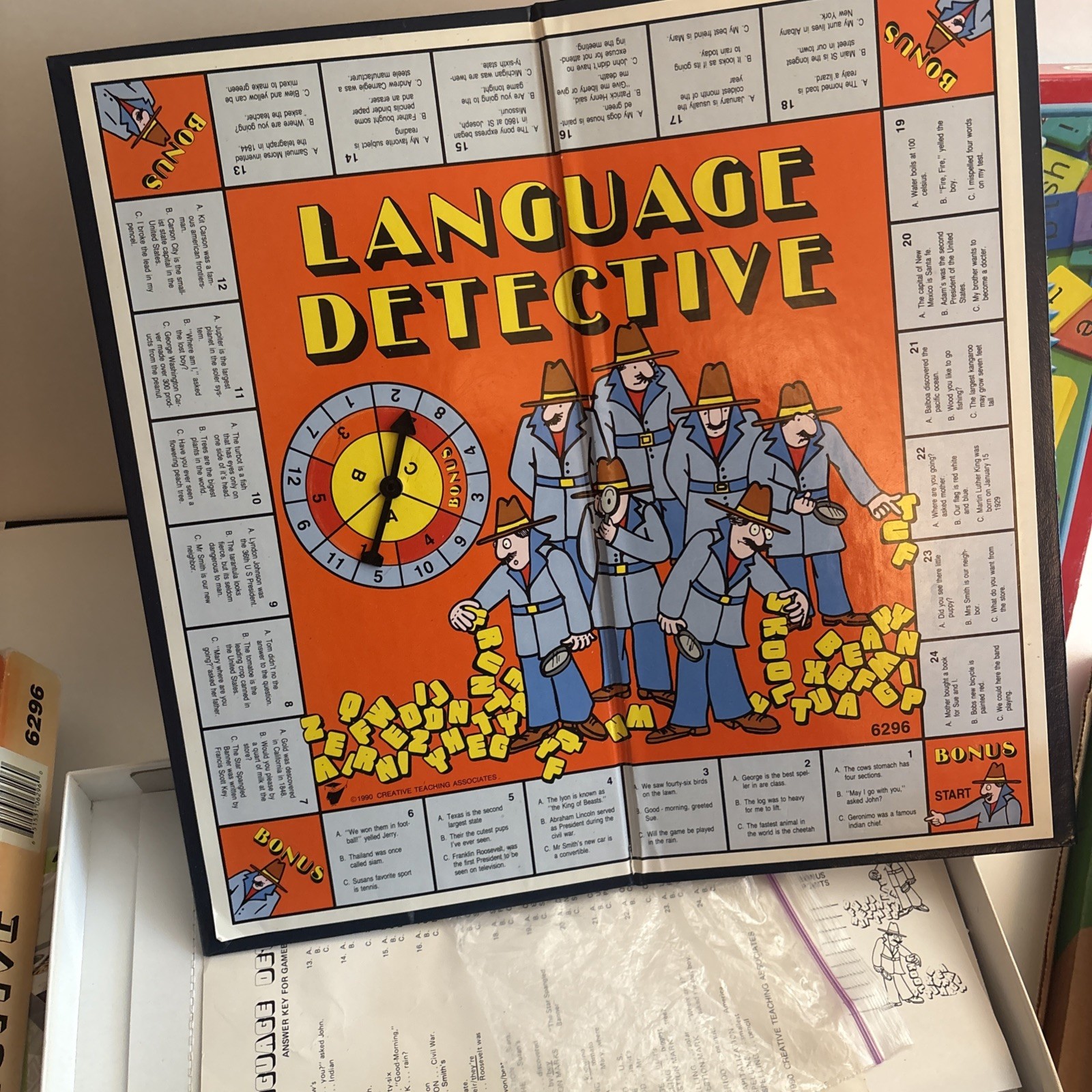 Learning Center Lakeshore Activity Set Lot Of 11 Games 4-9 Homeschool Education