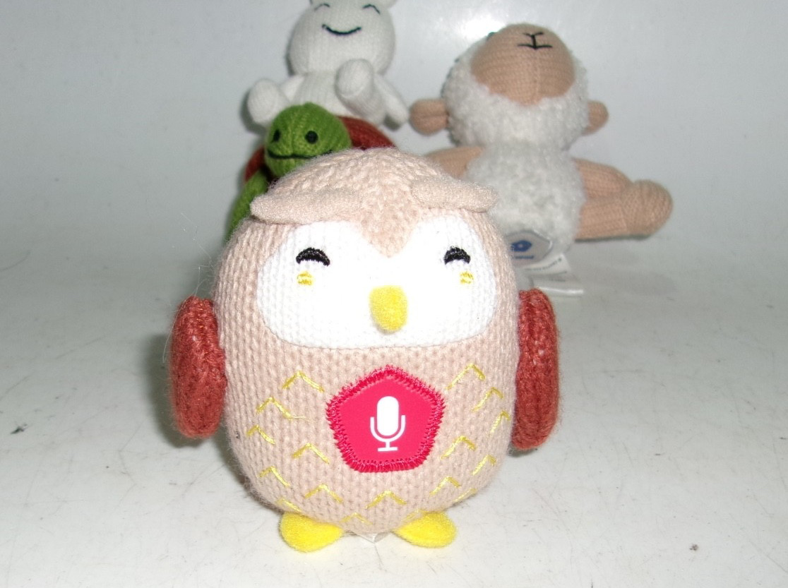 Lot of 3 Storypod Crafties – Owl, Turtle Rabbit & Sheep – Used – Normal Wear
