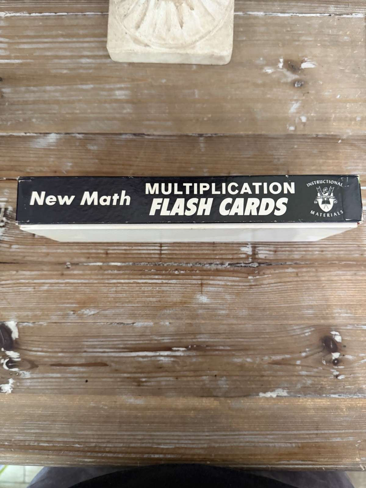 Vtg 1964 Kenworthy Educational Math Multiplication Teaching Flash Cards No 2132