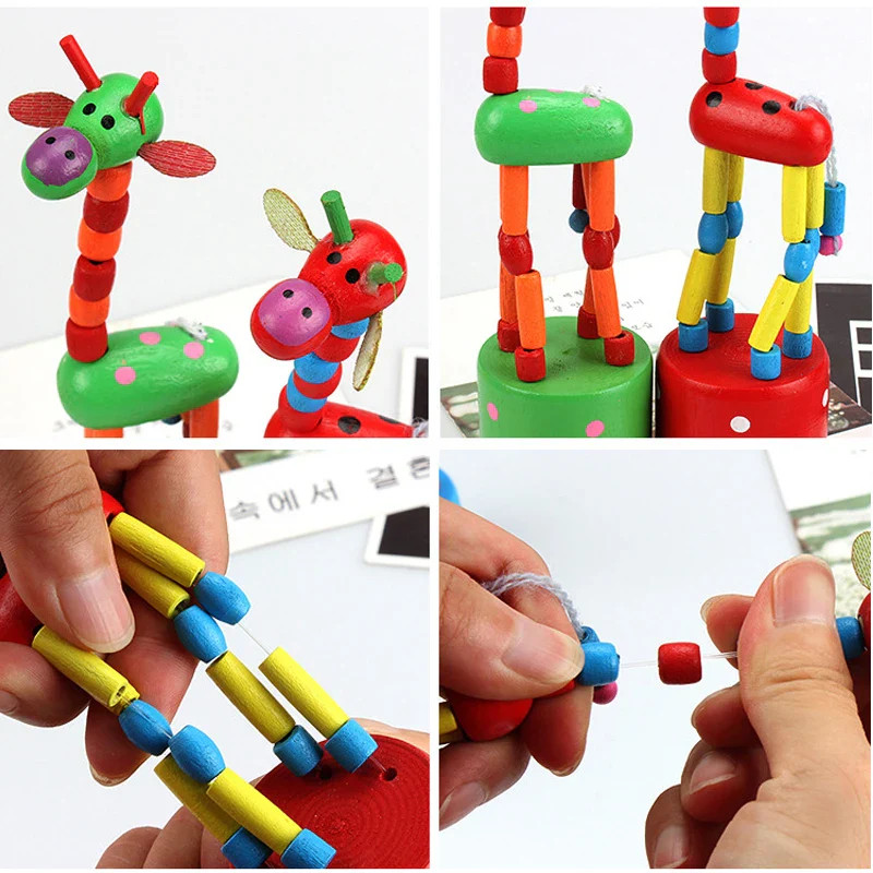 Montessori Toys Educational Wooden Toys for Children Early Learning Exercise