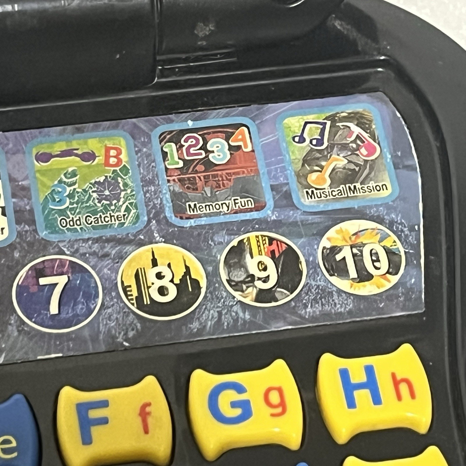 Rare Oregon Scientific Batman Dark Knight Computer Educational toy Laptop Game
