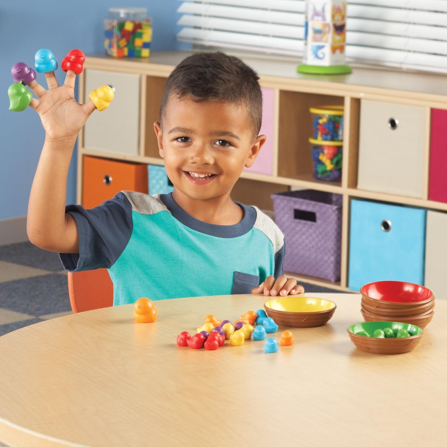 Birds in a Nest Sorting Set – 36 Pieces, Ages 3+ Toddler Learning Toys, Educatio