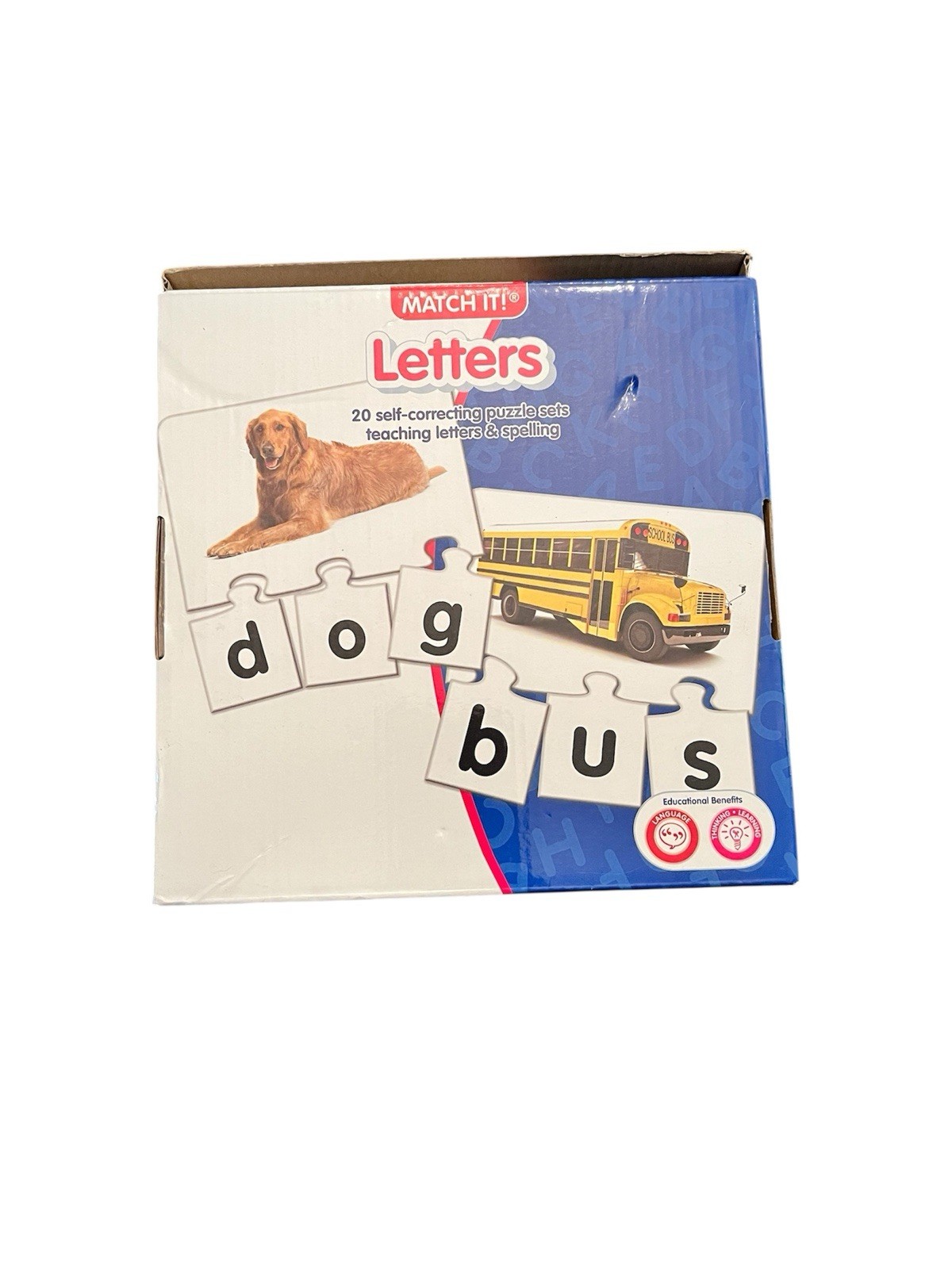 The Learning Journey Match It! – Letters – Ages 4-7 17 Cards