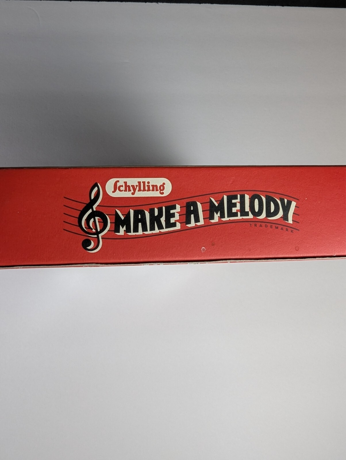 Schylling Pan Flute #PF Wind Instrument Red Vintage