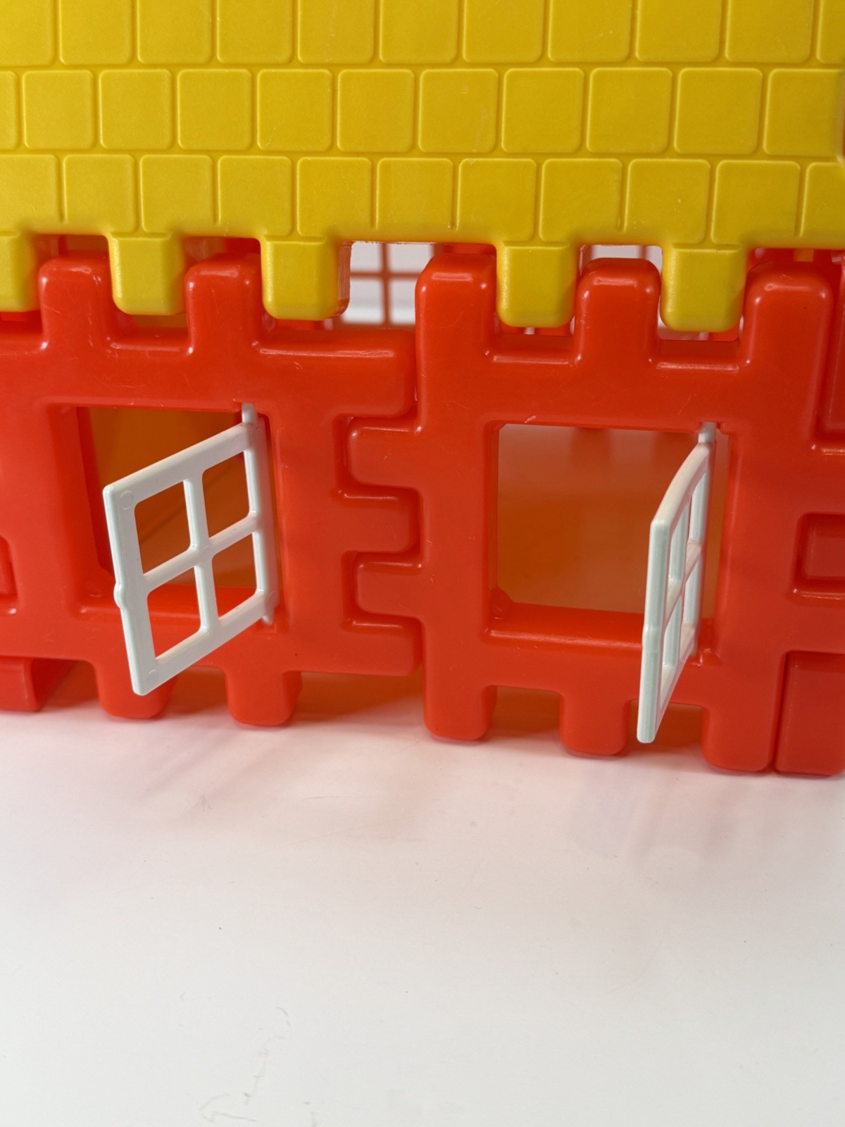 Vintage 1980s Little Tikes Wee Waffles Barn Farm Playhouse Folding Building