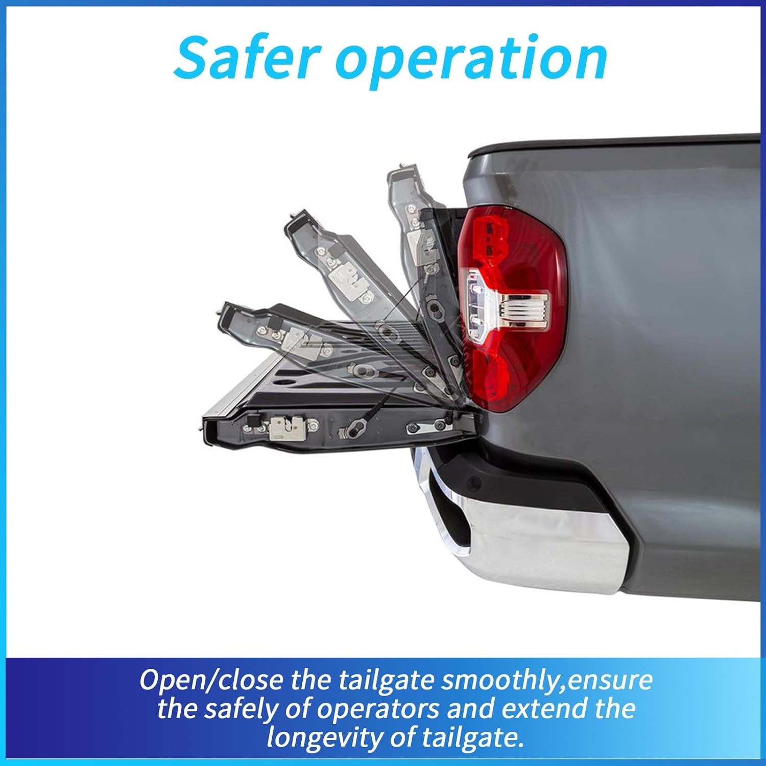 Tailgate Damper for 2022-2025 Ford Maverick – Heavy Duty Lift Assist Kit, Gas