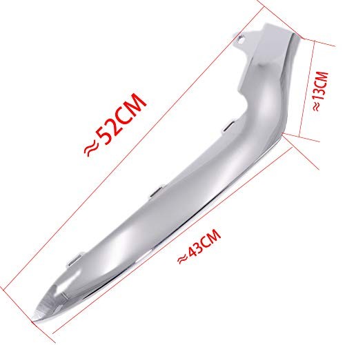 Right Front Bumper Chrome Trim Molding Passenger Side A2128852874 Compatible