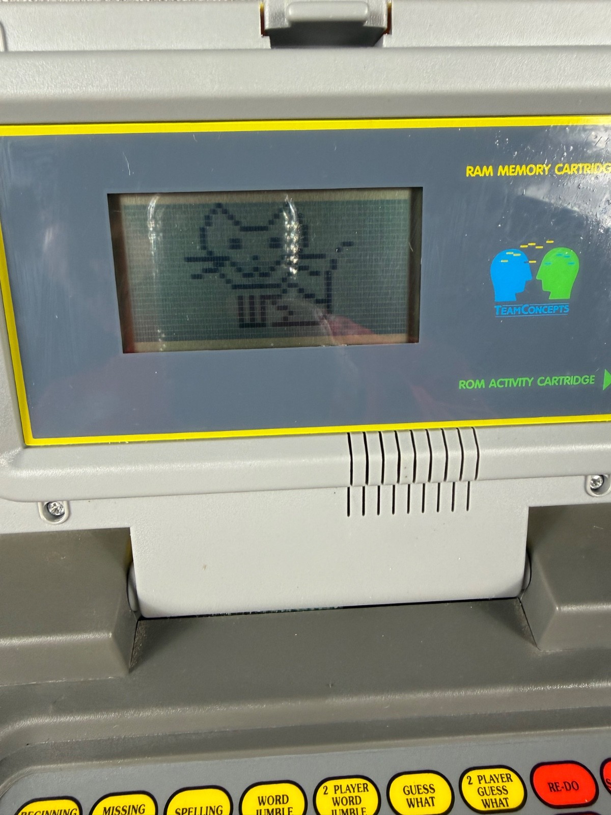 THE JUNIOR COMPUTER Learning System Vintage 90s Technology tested/works RARE