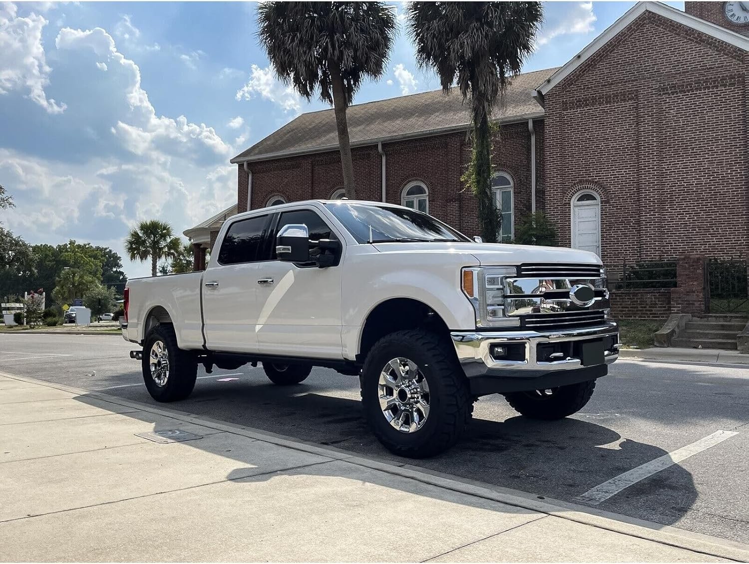 Front Lower Bumper Valance Panel Compatible with 2017 2018 2019 F250 F350