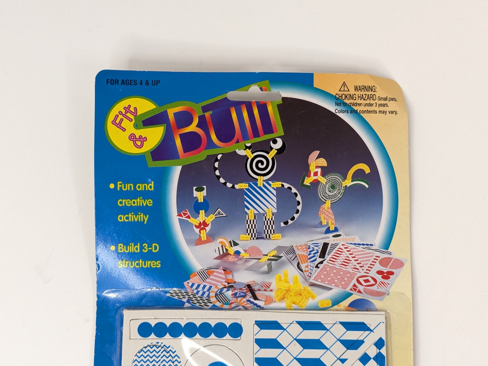Fit & Built Fun & Creative Activity 3D Build Structures Educational Toy 2000 New
