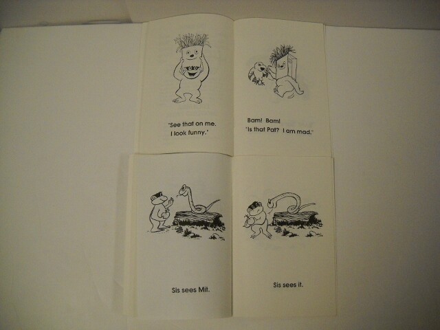 Vintage Set Of 2 Color Me Readers The Eager Beaver Series 1989 Brand New!