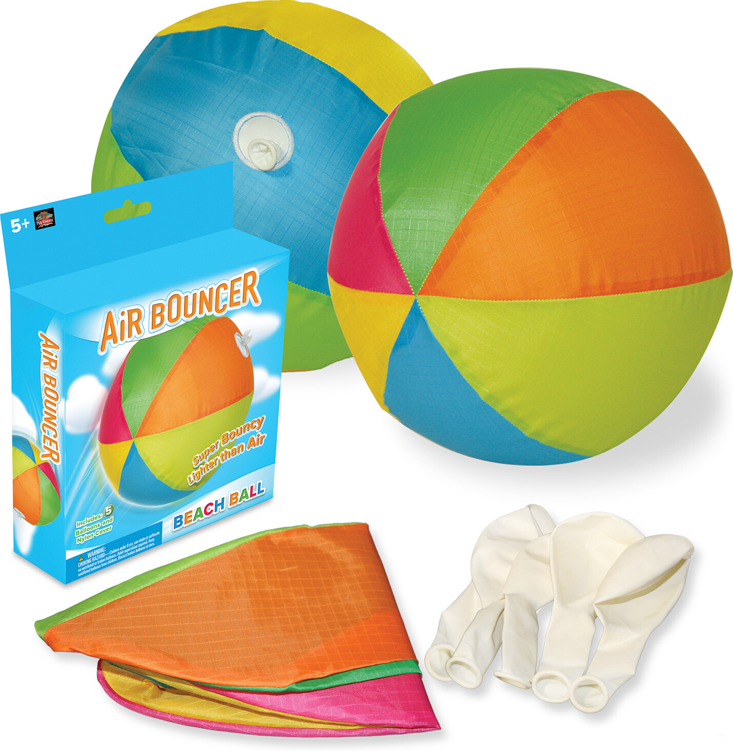 Play Visions Air Bounce Balloon Filled Fabric Balls Pool Party Birthday Light
