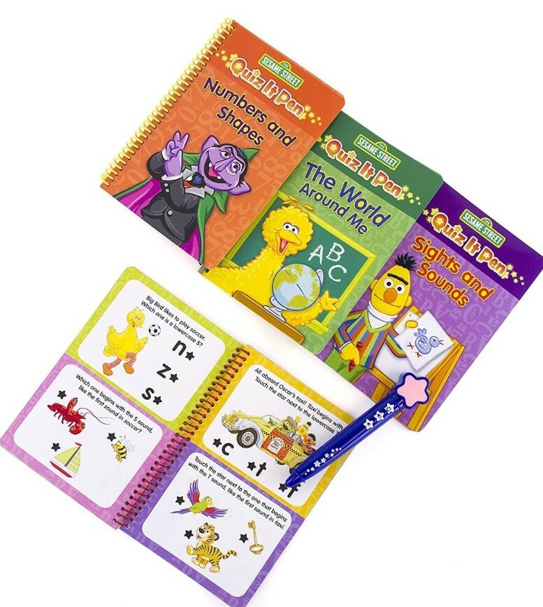 Excellent Quiz It Pen age 3+ PRESCHOOL : Box of 4 with 450 Questions and Answers
