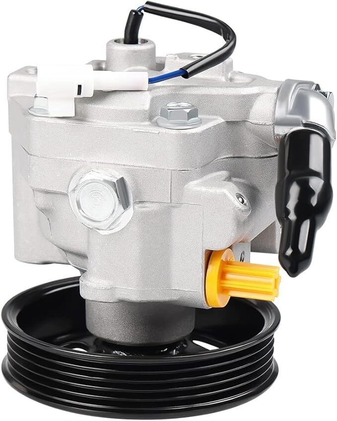Power Steering Pump with Pulley Compatible with Subaru Impreza H4 2.0L 2.5L –