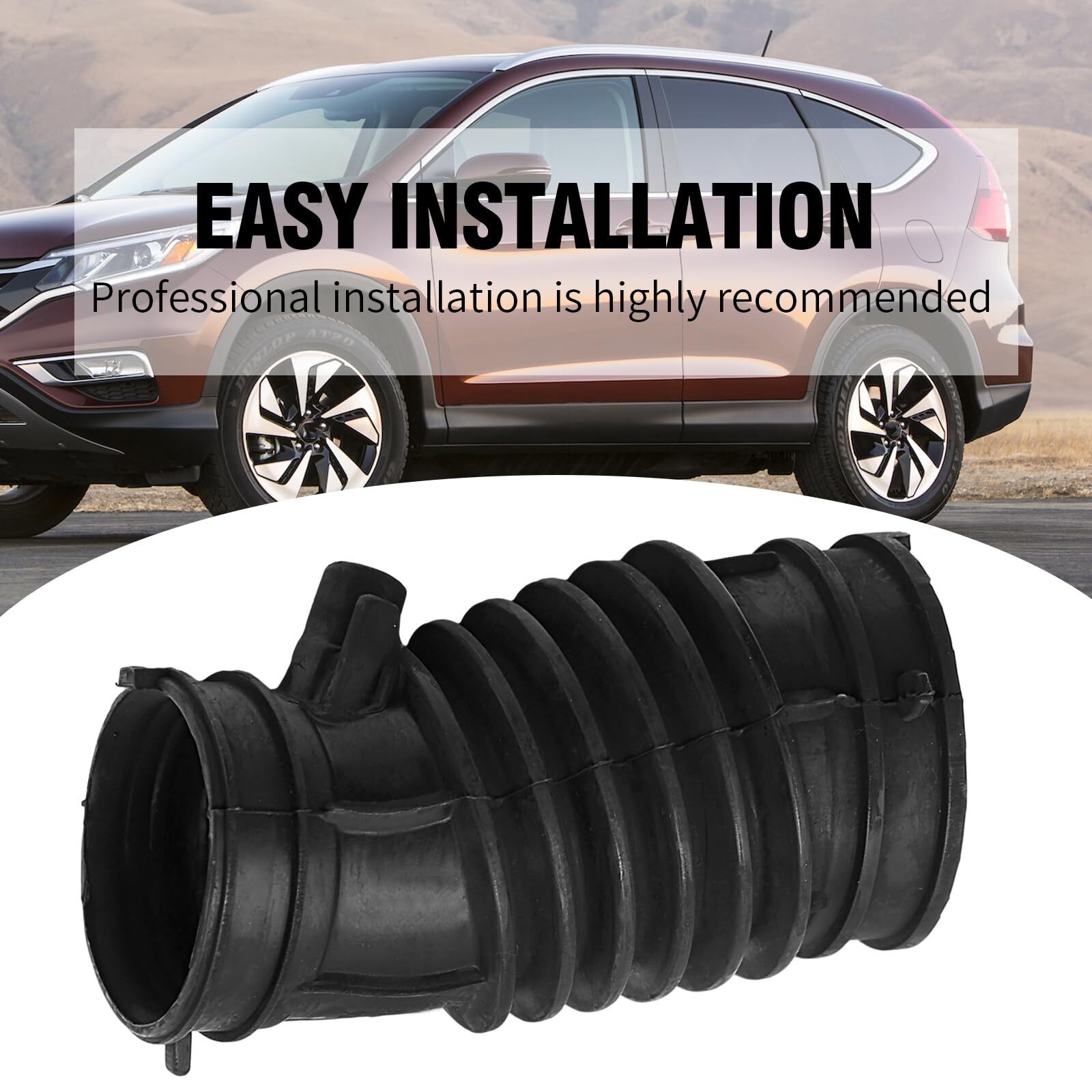 17228-5LA-A00 Air Cleaner Intake Hose Air Flow Tube Replacement for Honda 201…