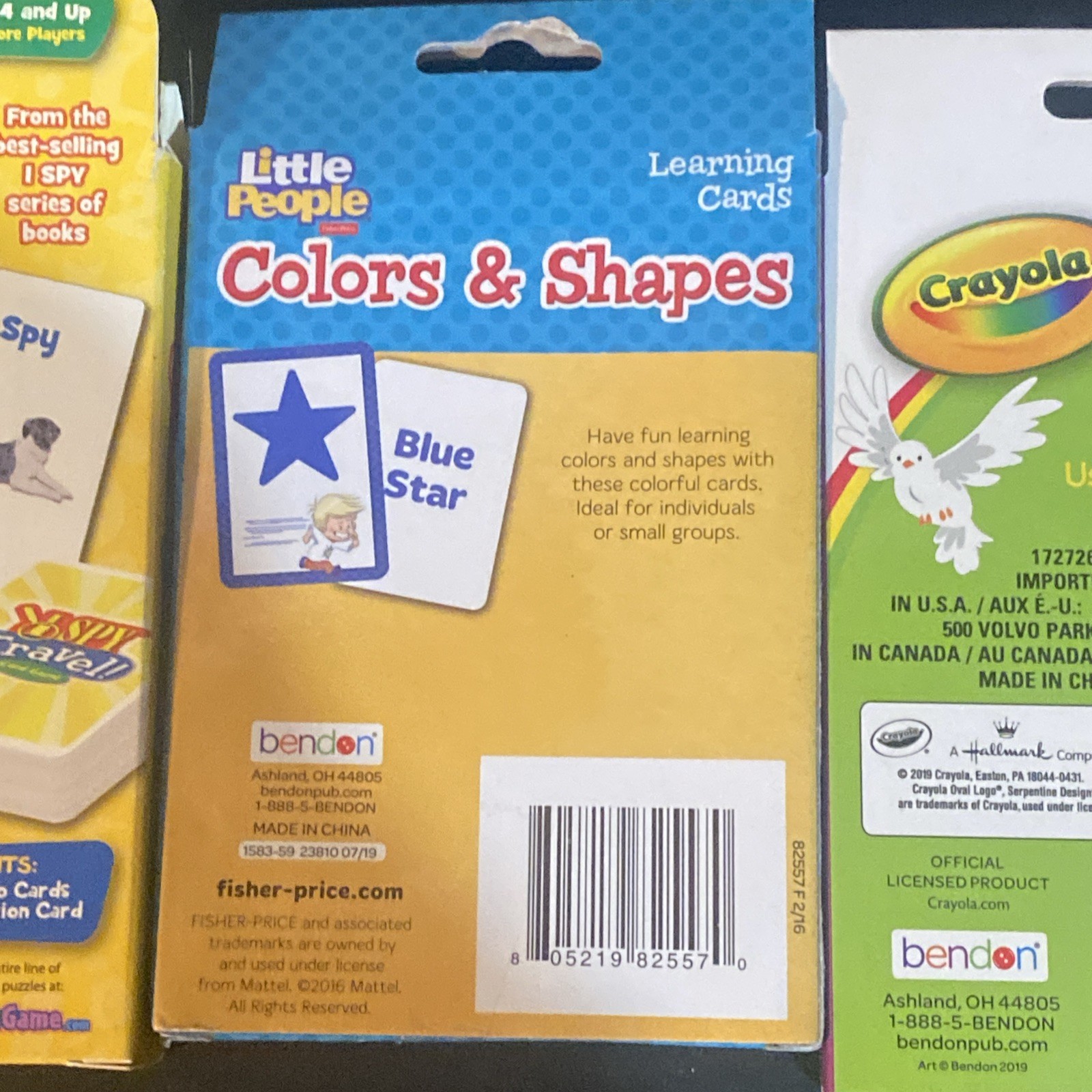Learning Games- I Spy Travel Colors & Shapes Fun W/Phonics Compare & Contrast Ed